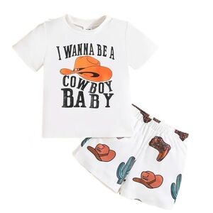 Cowboy matching set!!!